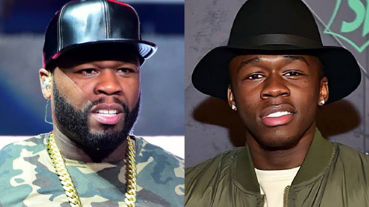 Rapper 50 Cent's and his son Marquise