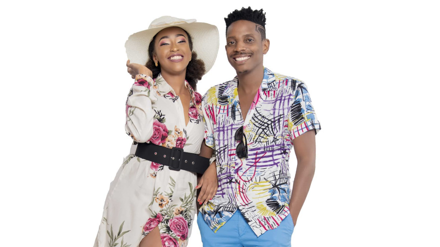 Eric Omondi and his girlfriend Lynne