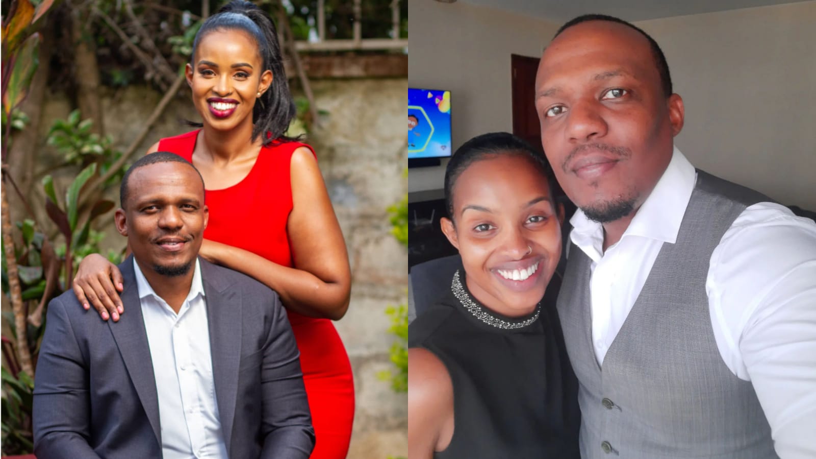 NTV journalist Ben Kitili and his wife Amina Mude Celebrate Fourth ...