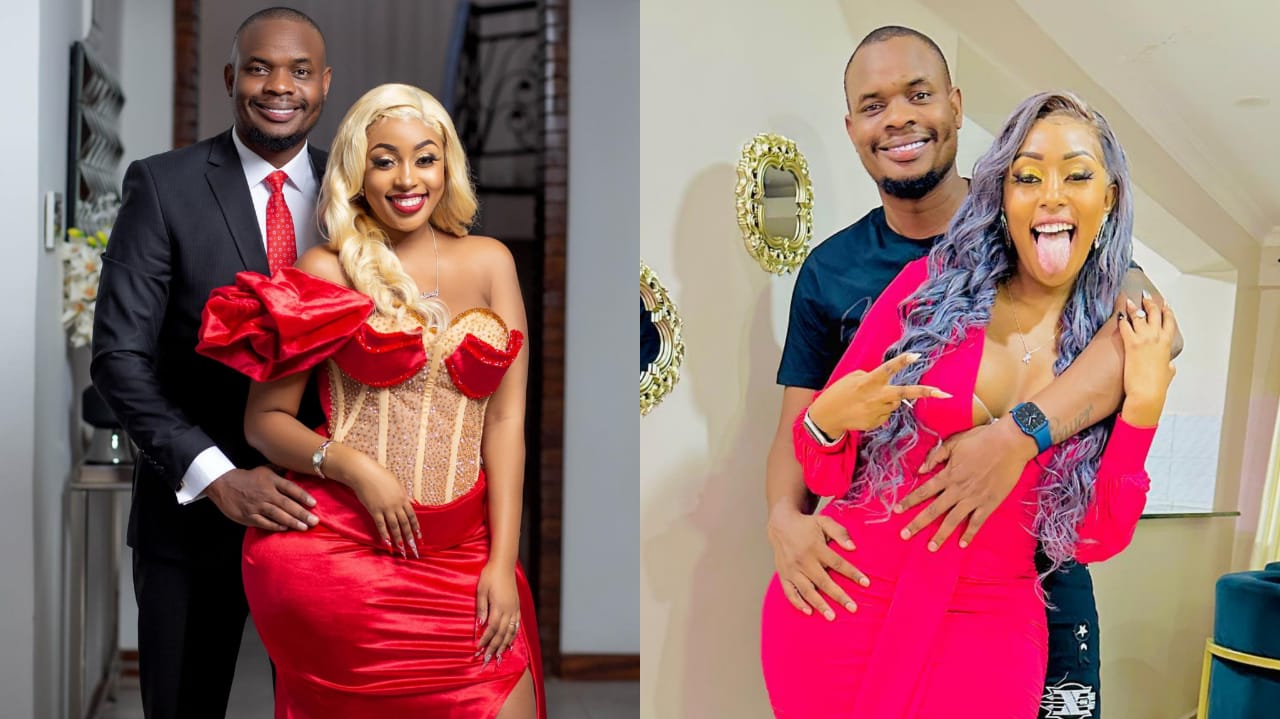 Amber Ray and her fiance Kennedy Rapudo