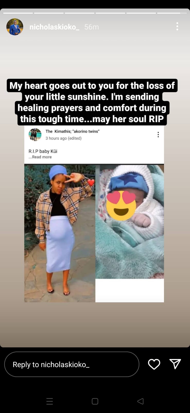 Akorino Lady Allegedly Impregnated By Identical Twins Mourns The Loss ...