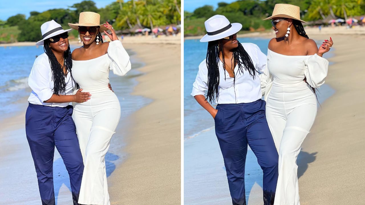 Vacation Photos of Michelle Ntalami and Fena Gitu