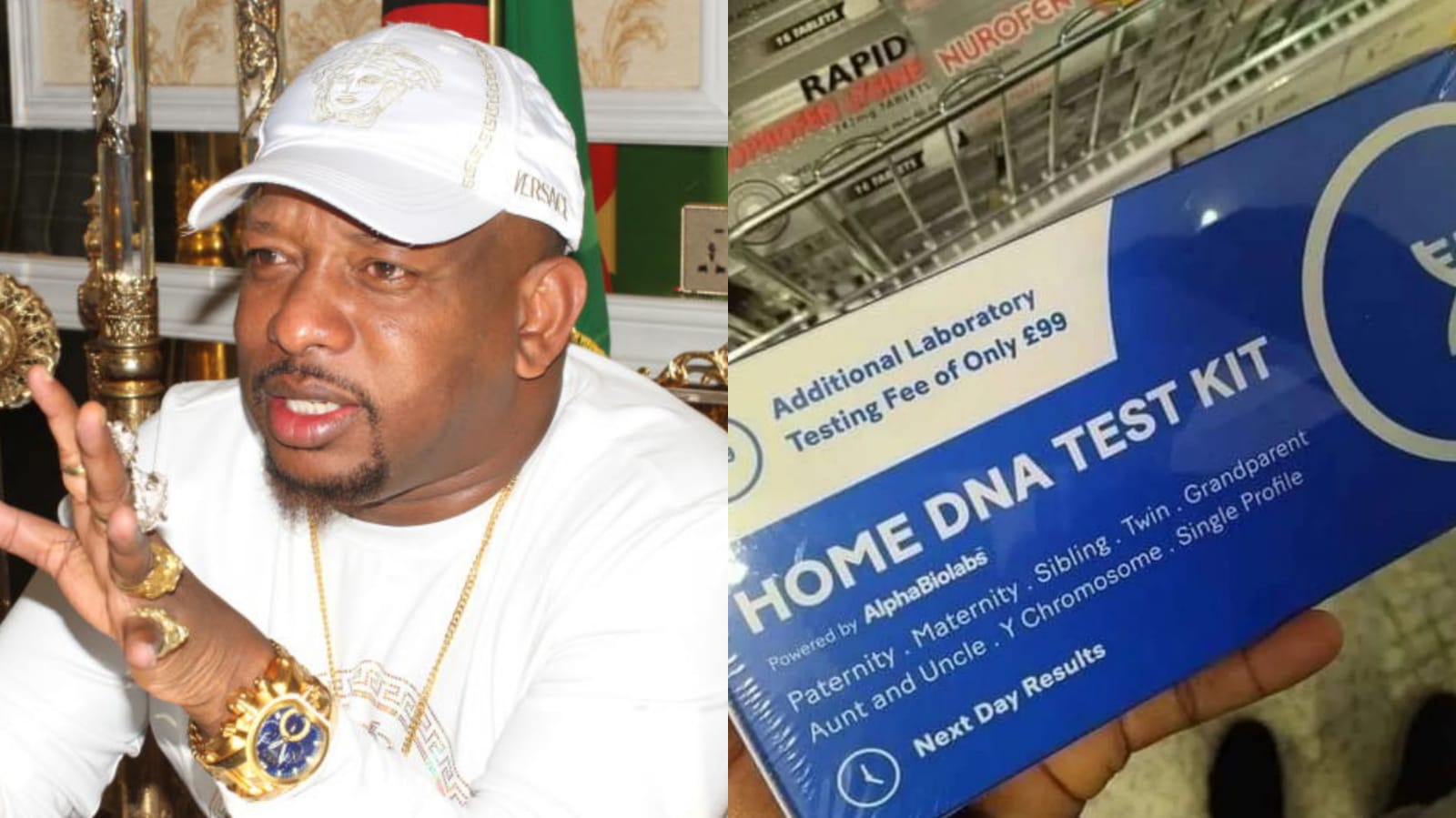 Mike Sonko Advises men against using home DNA test kits
