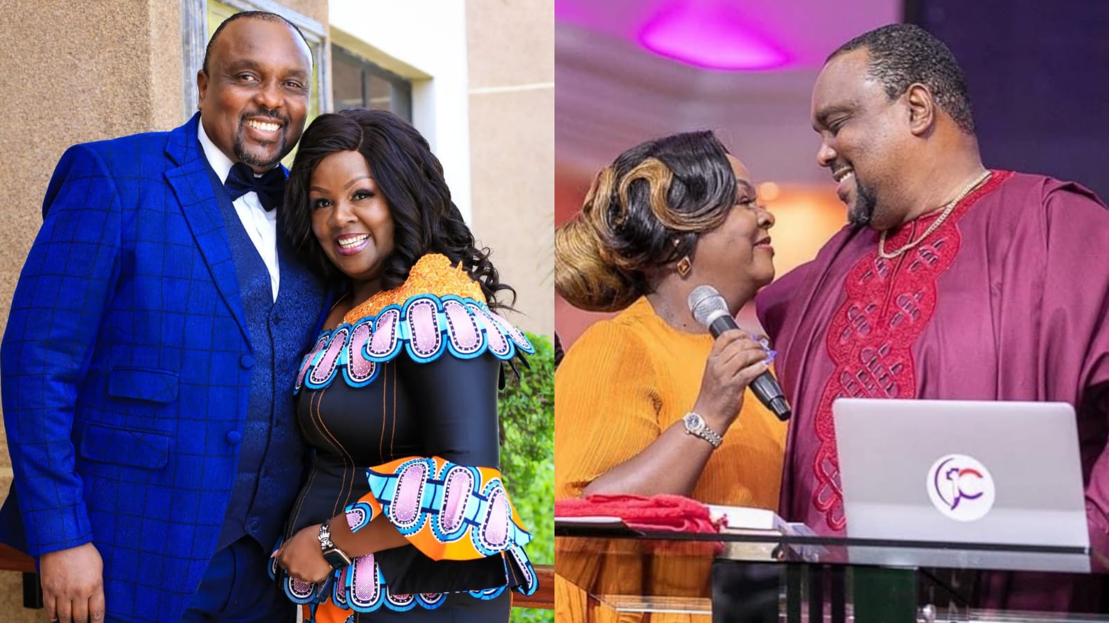 Rev Kathy Kiuna and her husband Bishop Kiuna