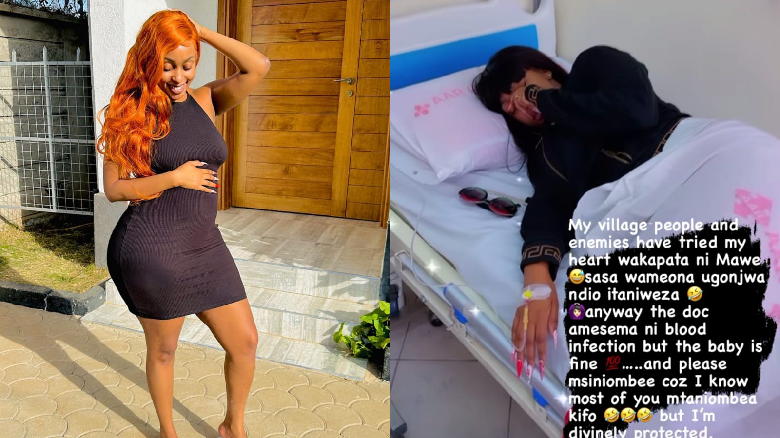 Amber Ray Hospitalized