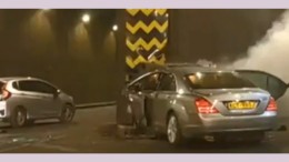 The early Sunday morning accident at Pangani tunnel Thika super highway