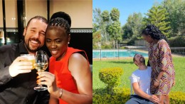 Akothee and her fiance Omosh