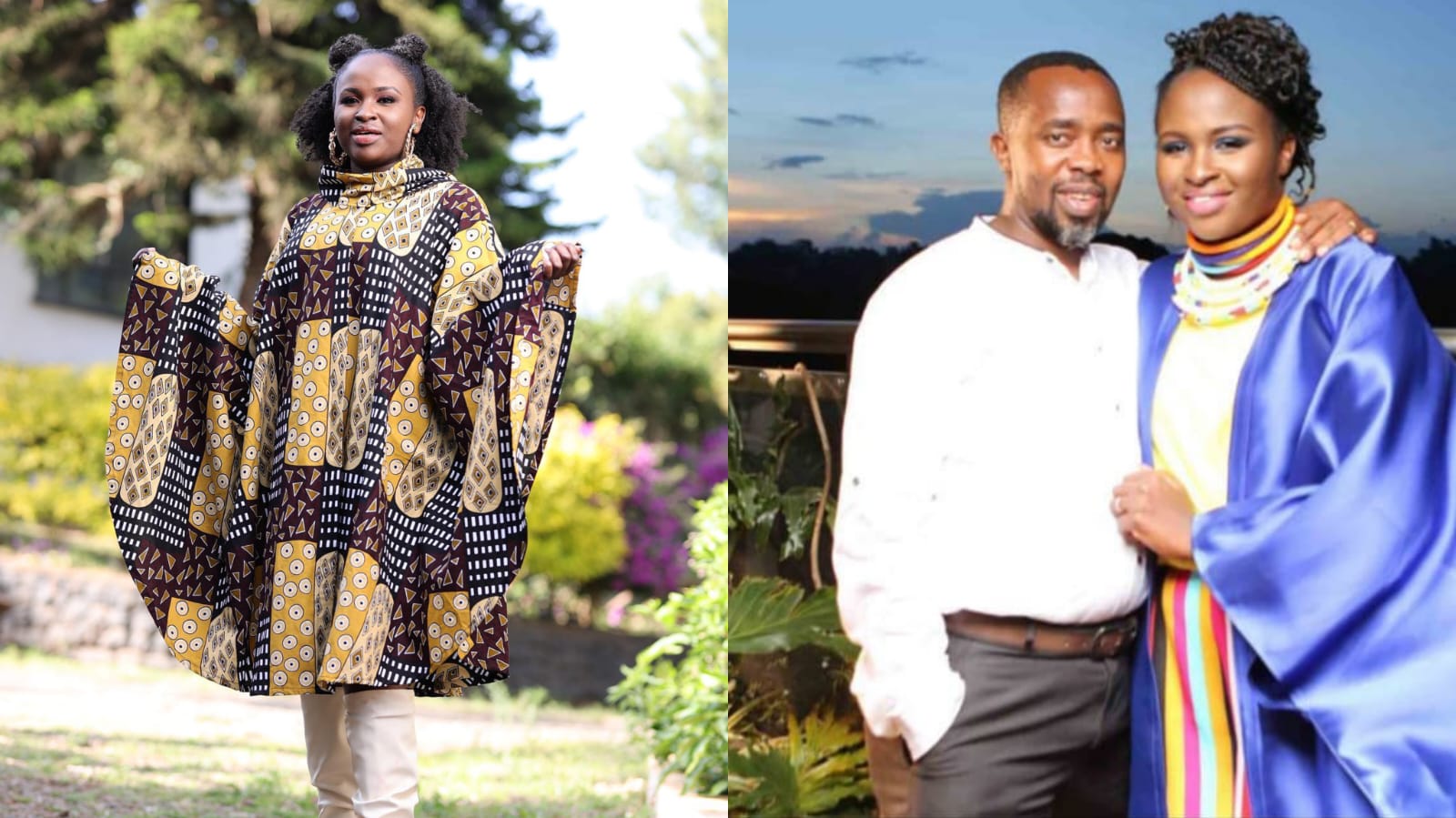 Mercy Masika and her husband David Muguro