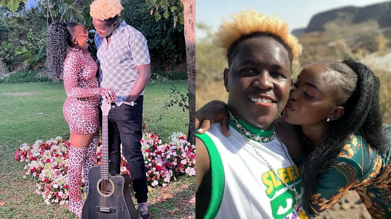 DJ Fatxo and his girlfriend Gathoni Waruguru
