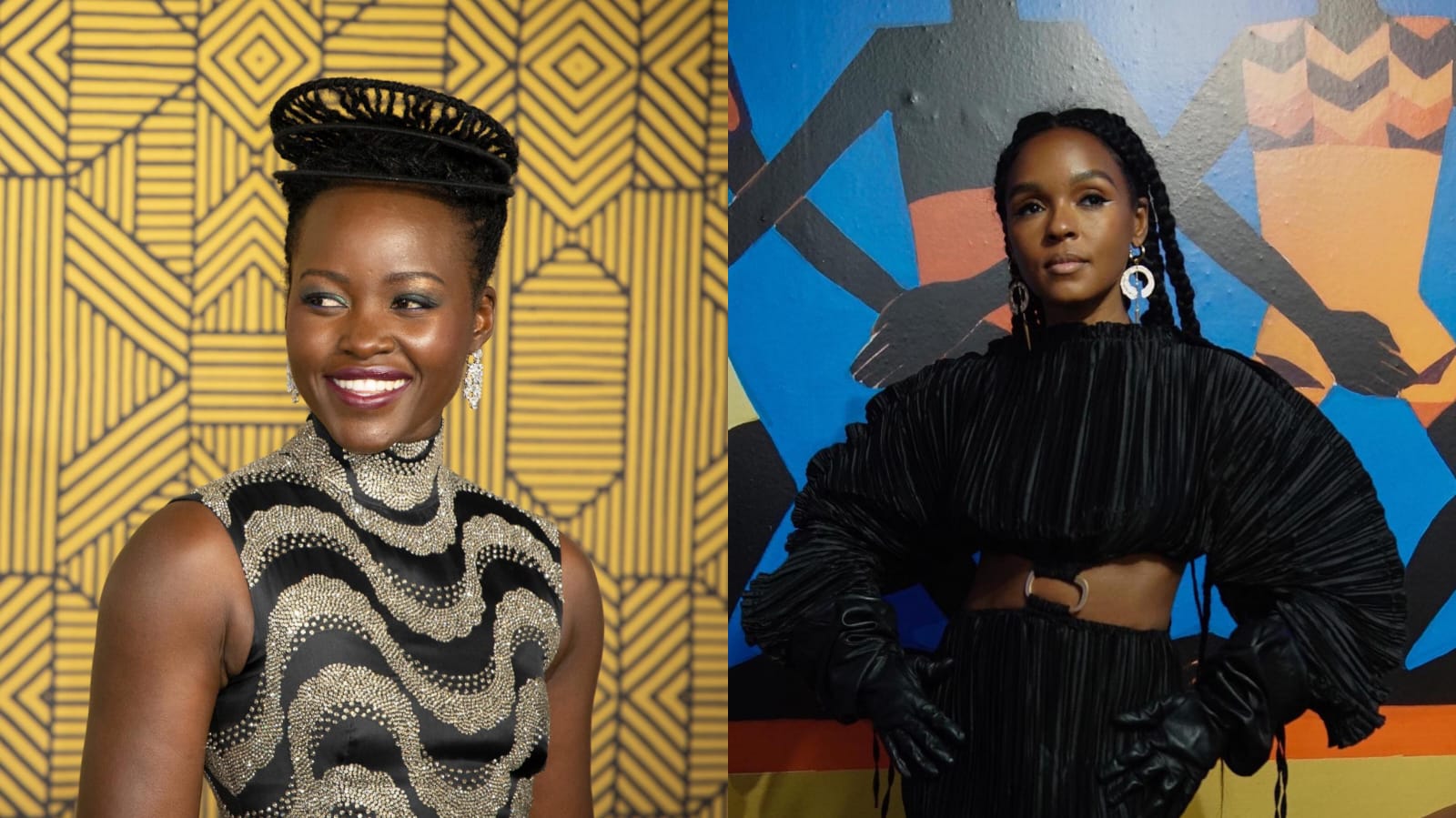 Lupita Nyong'o and Janelle Monae