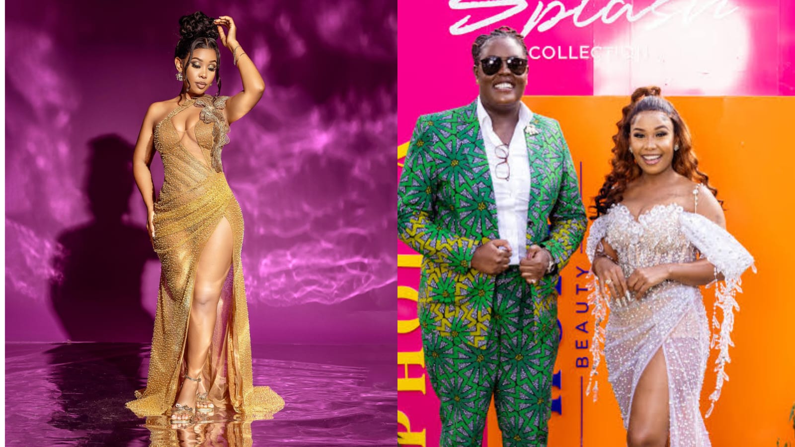 Phoina Tosha Addresses relationship with Winnie Odinga
