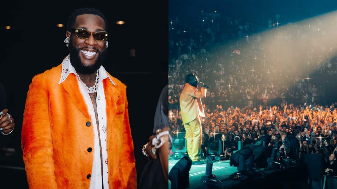 Burna Boy's sold out concert in London
