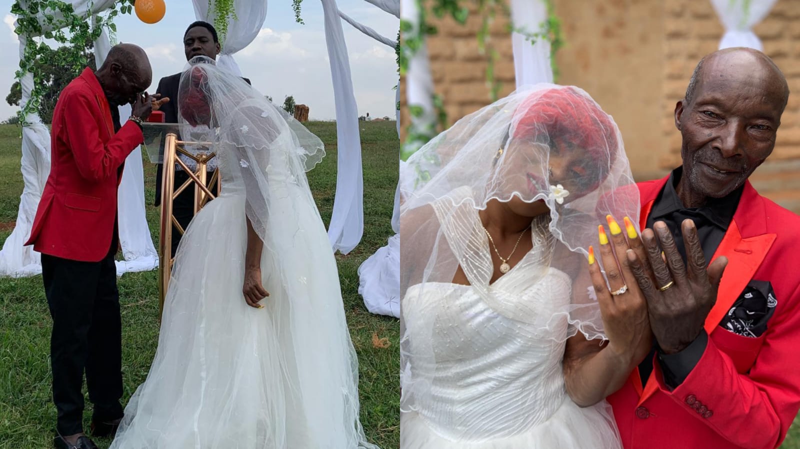 Manzi wa Kibera Weds her 67 year old lover