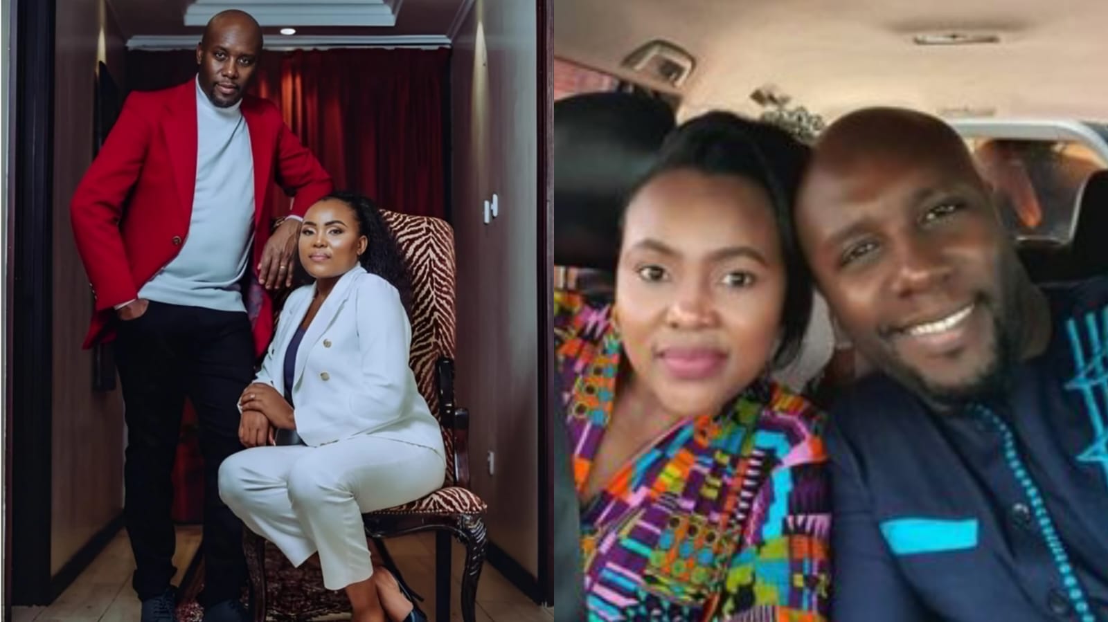 Dennis Okari and his wife Naomi Joy