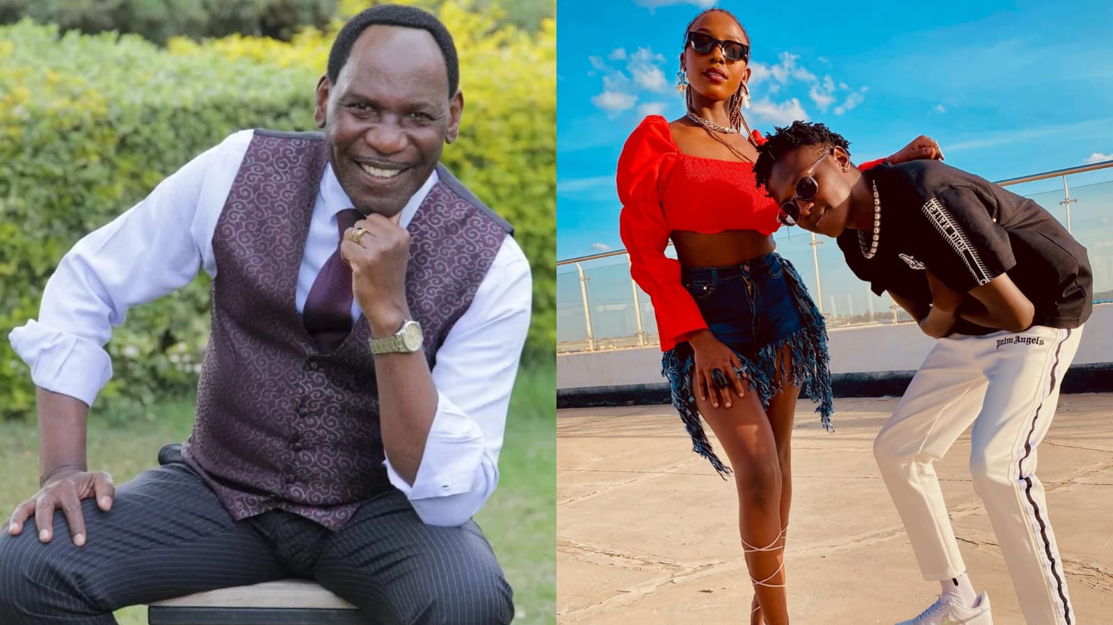 Ezekiel Mutua and Kaskie vibaya hitmakers Ssaru and Fathermoh