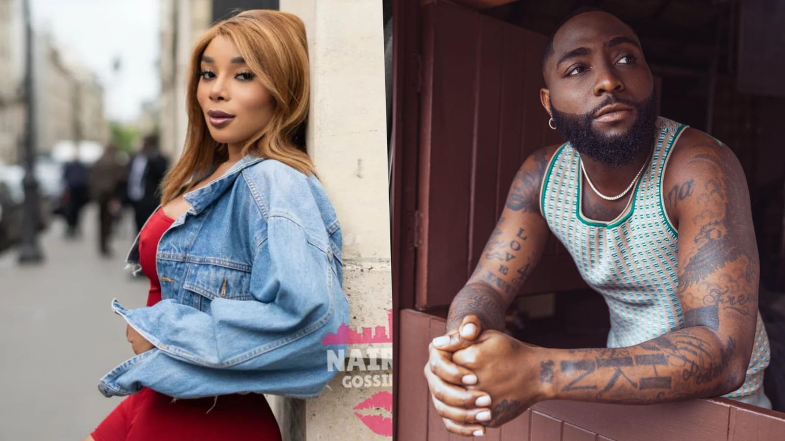 A french lady claims to be pregnant with Davido's child