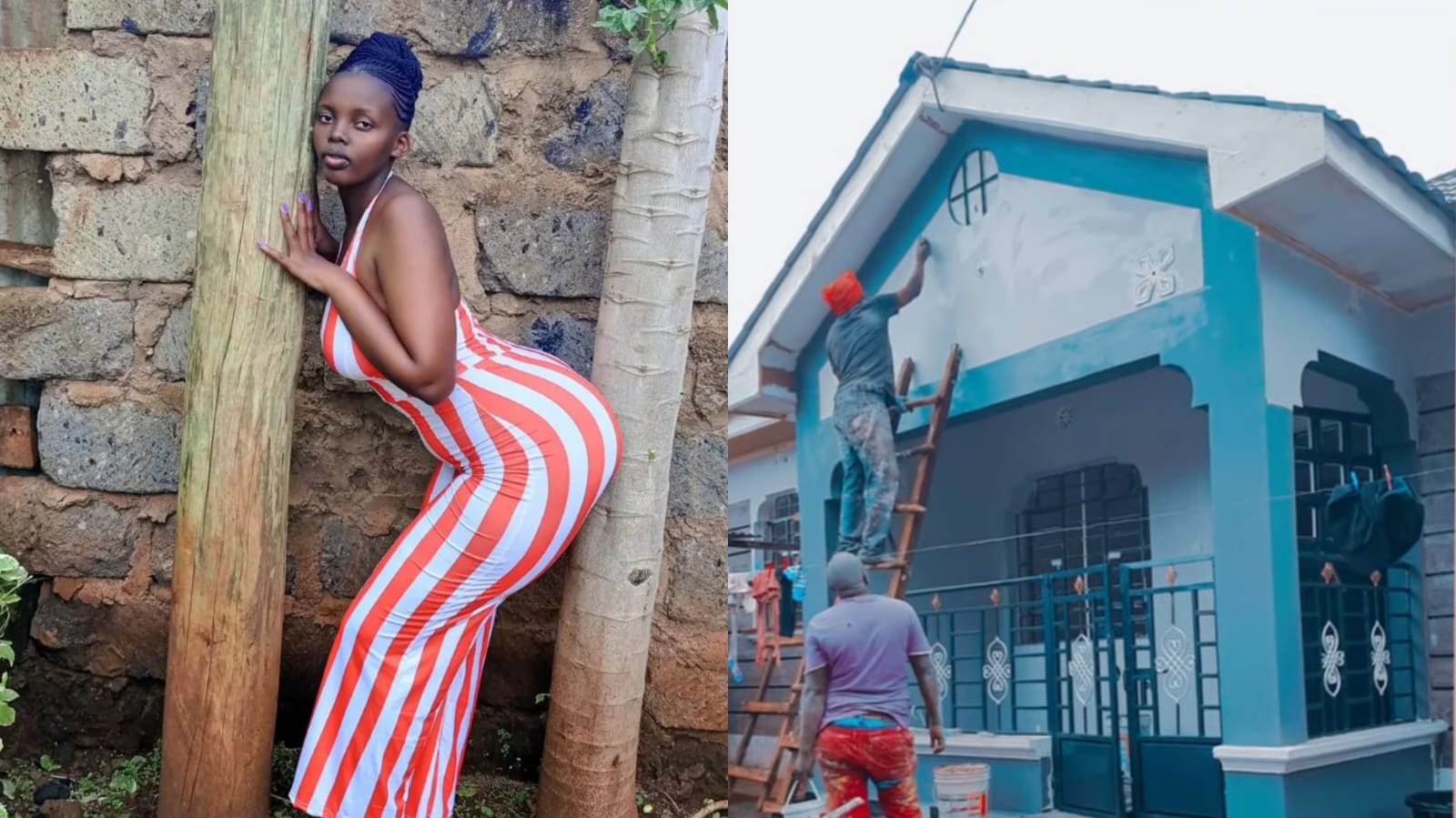 Njoki Murira flaunts new house she is building her parents