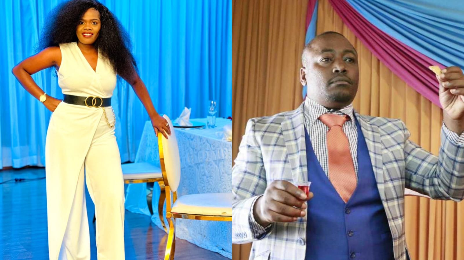 Betty Bayo and Pastor Kanyari