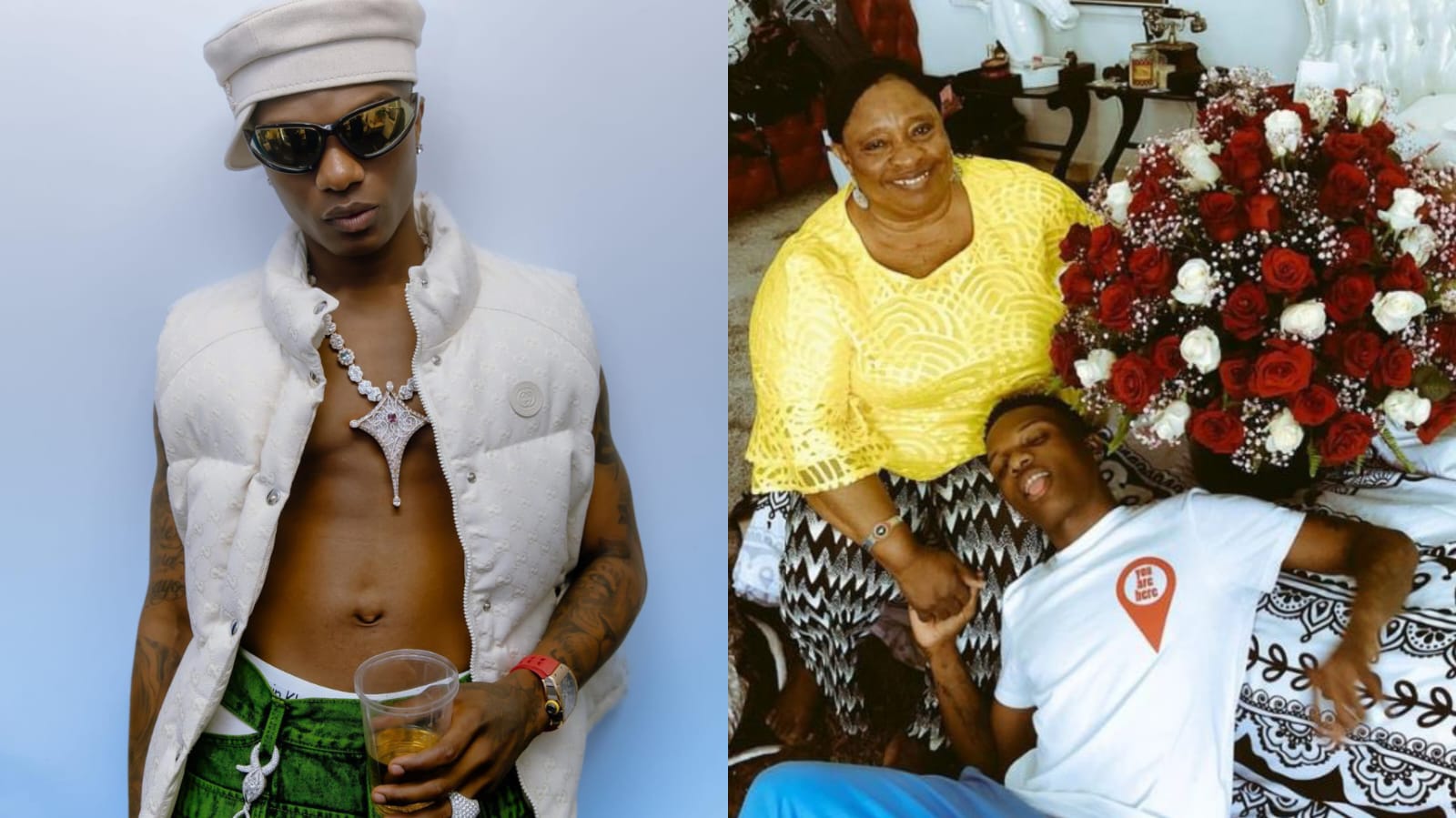 Nigerian Singer Wizkid loses his mother