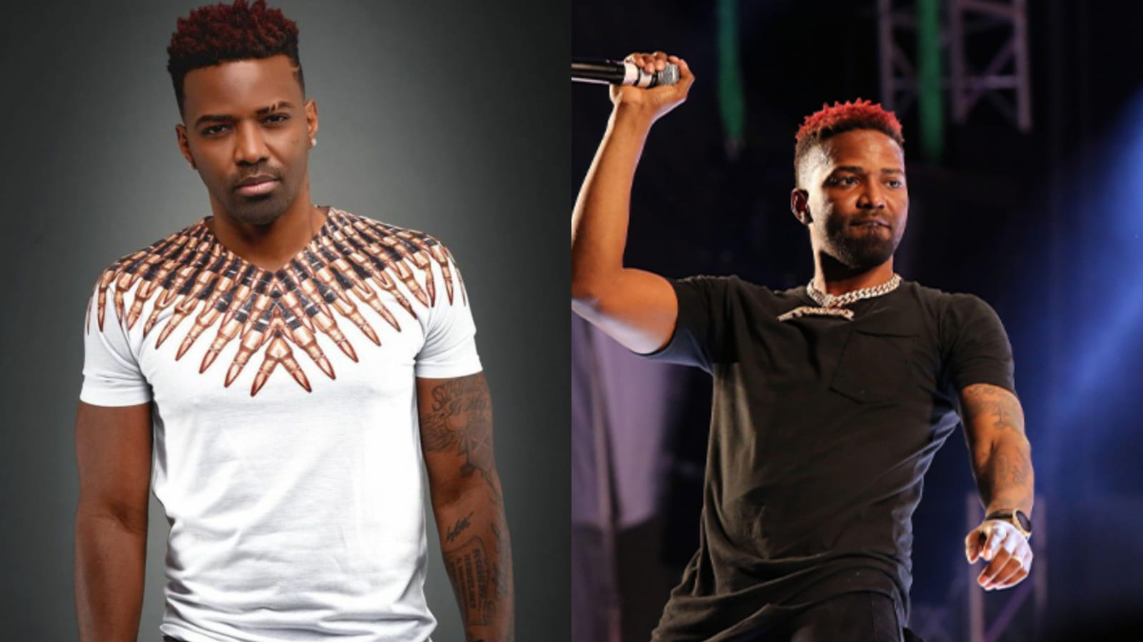 Jamaican dancehall artist Konshens