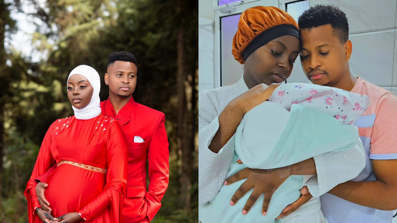 Presenter Ali and His Wife Medina welcome their first child