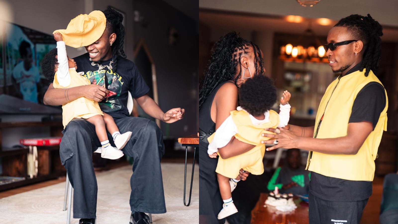 Bensoul and Tiffany Muikamba celebrate daughter's first birthday