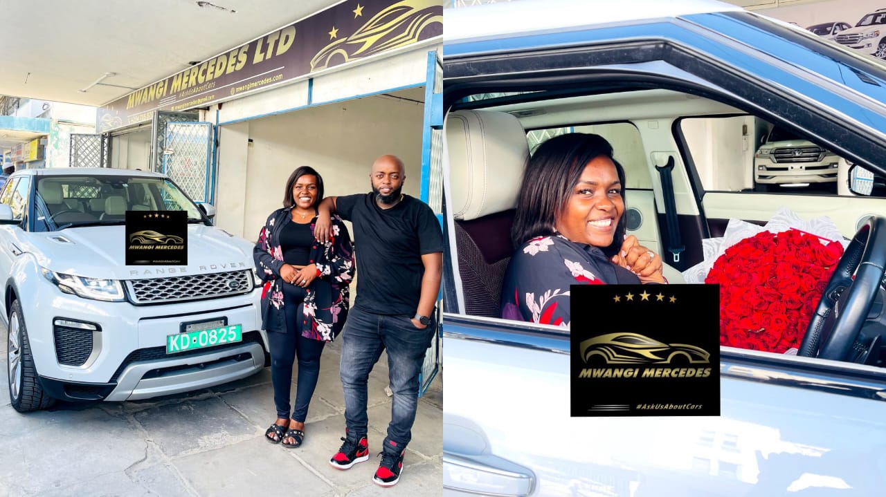 Celestine Ndinda buys a new Range Rover