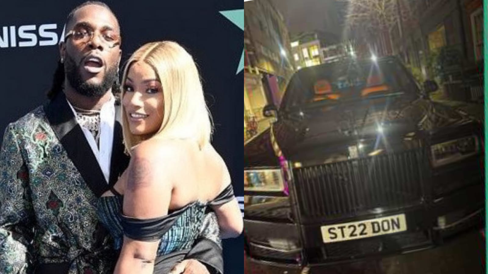 Burna Boy gifts his ex girlfriend Stefflon Don a brand new Rolls Royce on her birthday #StefflonDon