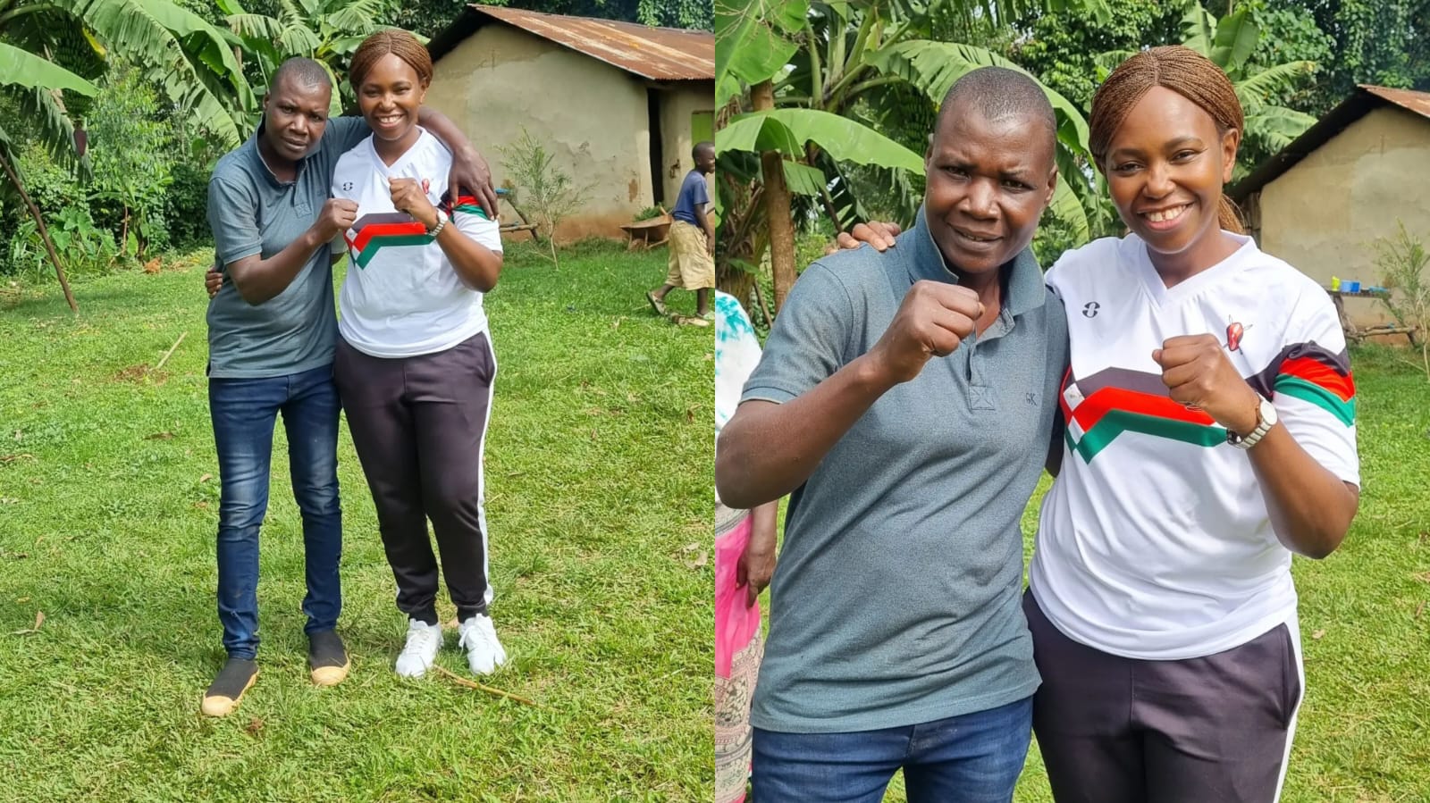 Carol Radull and Conjestina Achieng