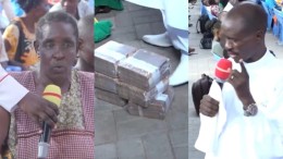 Mama Mboga carries Ksh6 million in cash to Pastor Ezekiel’s church, says she doesn’t trust the source of the money after it was allegedly given to her by her son’s friends