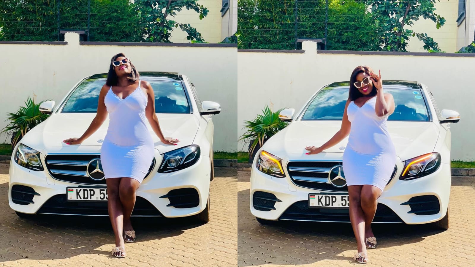 Jackie Matubia Buys a New Mercedes Benz