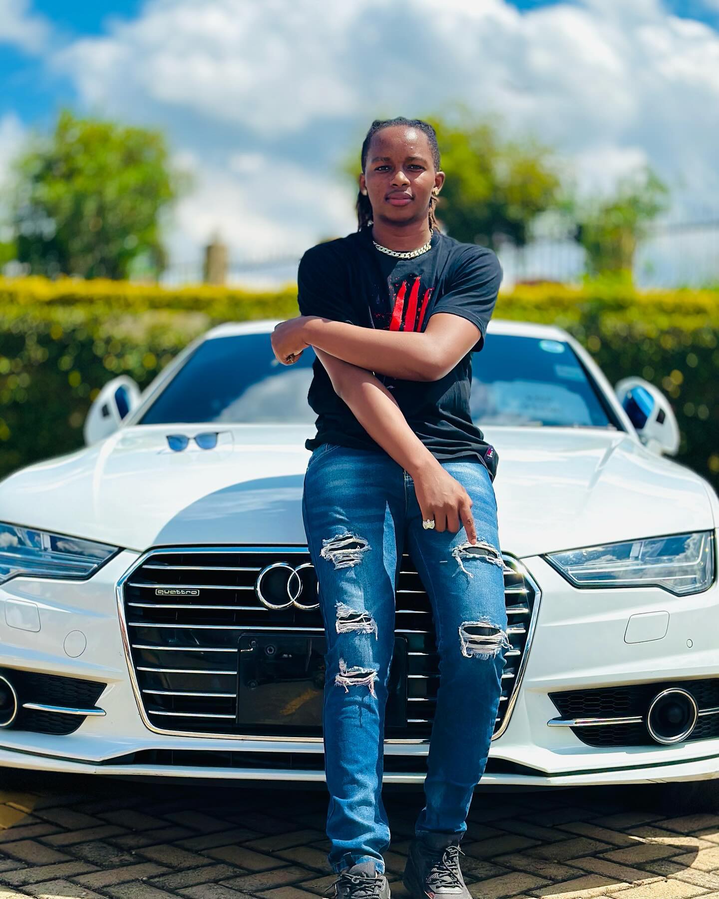 Tizian Savage Reveals that he bought his Audi A7 with Money Gifted to ...