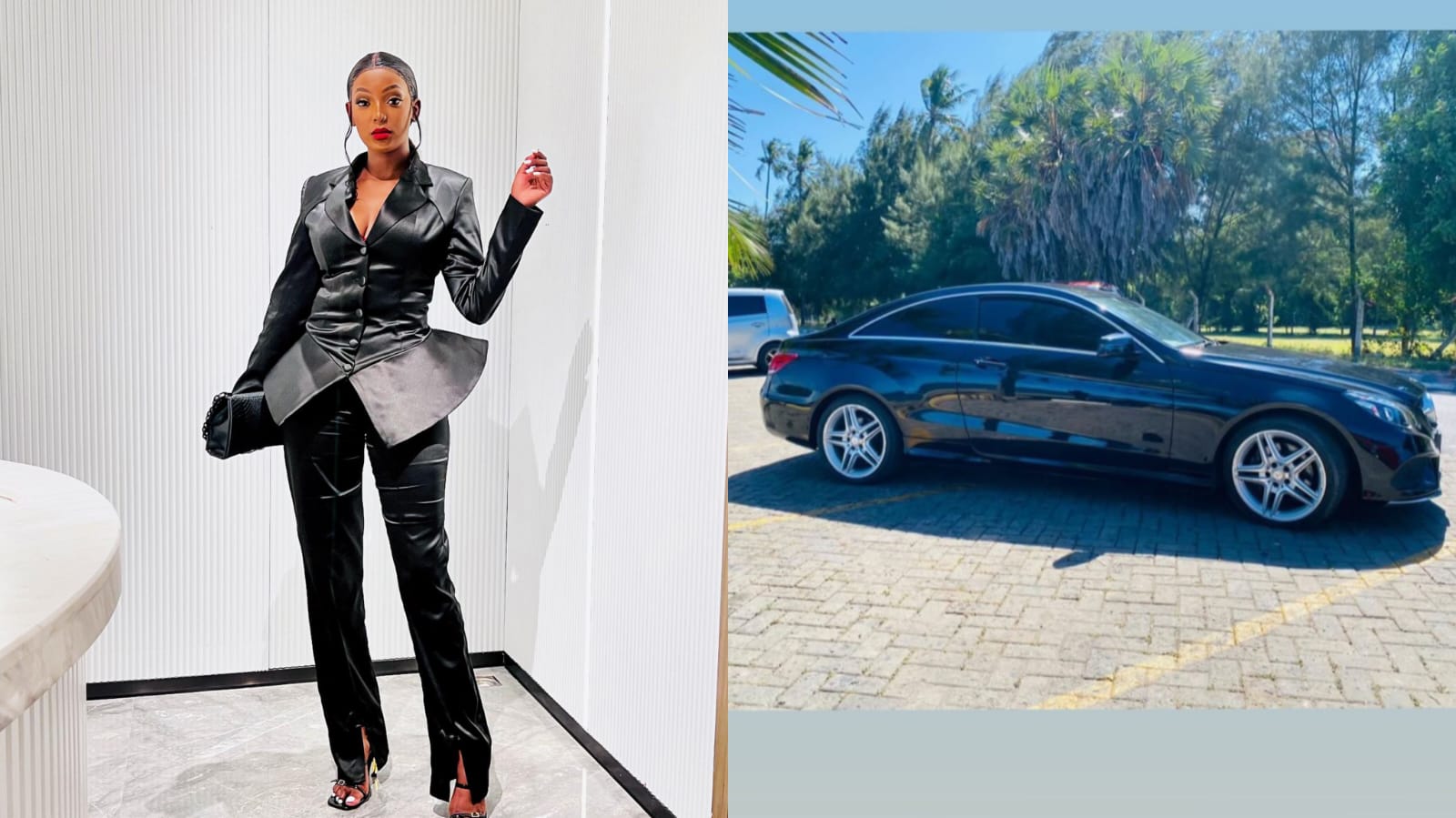 She Kemunto Gifted a new Mercedes Benz by her baby daddy