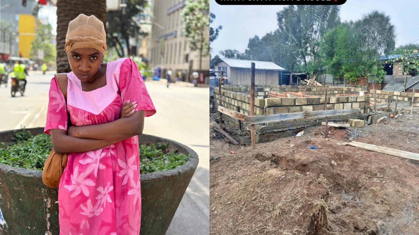 Sheryl Gabriella is building a house for her mum