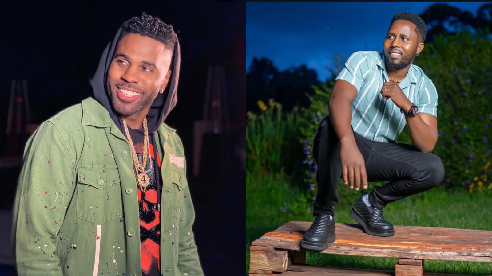 A collage of Jason Derulo and Remcy Don