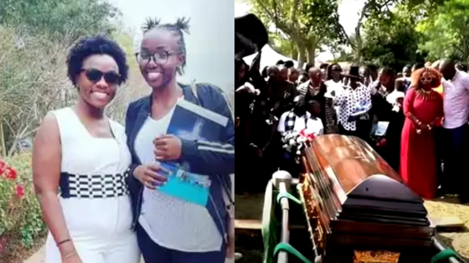 Nyaboke Moraa's daughter Marie Achieng Laid to Rest in Kisumu