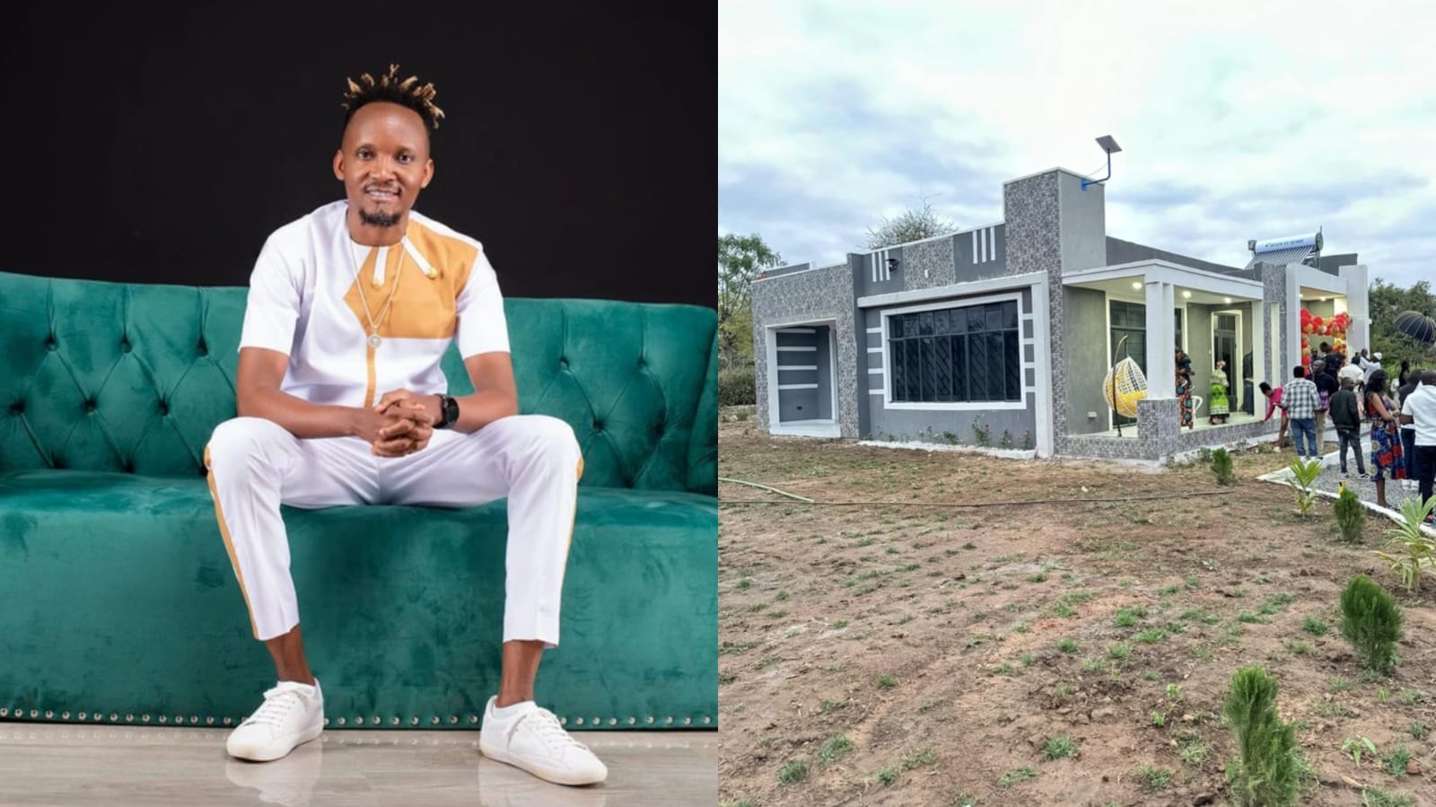 Kamba Artist Alex Kasau Katombi Builds A Modern Bungalow Worth Ksh 25 Million