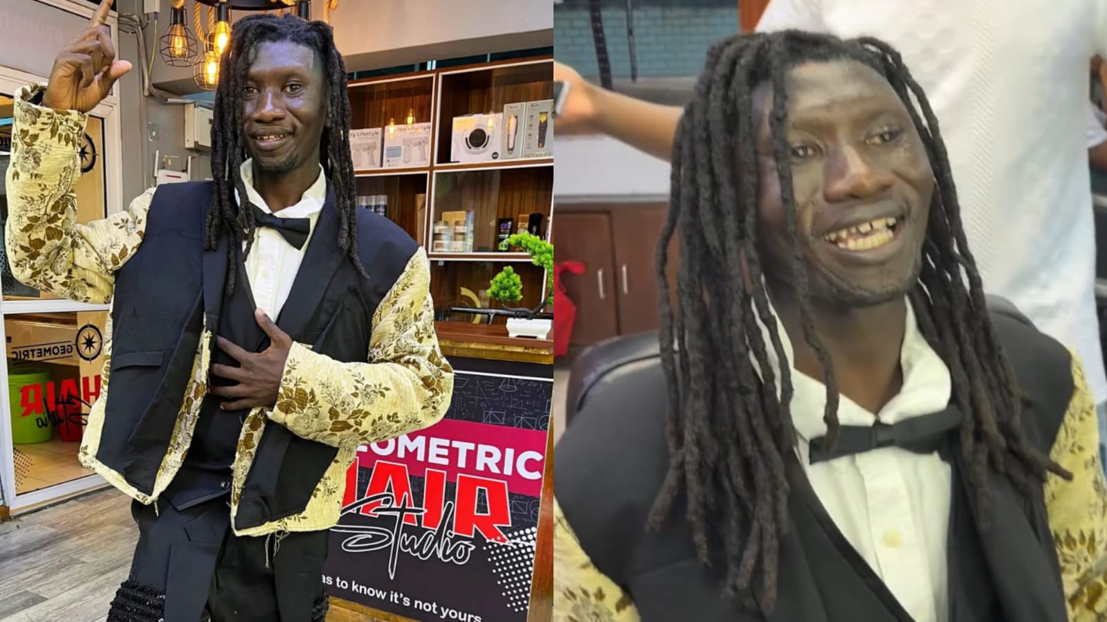 Stevo Simple Boy installs dreadlocks