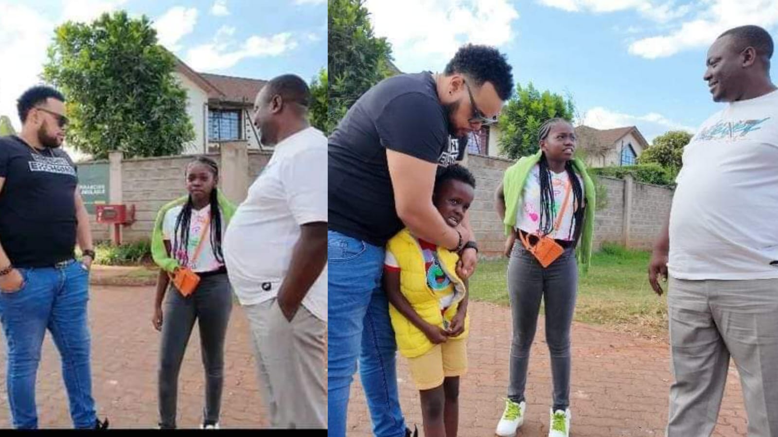 Pastor Kanyari Hangs Out With His Ex-wife's Husband and Their Children