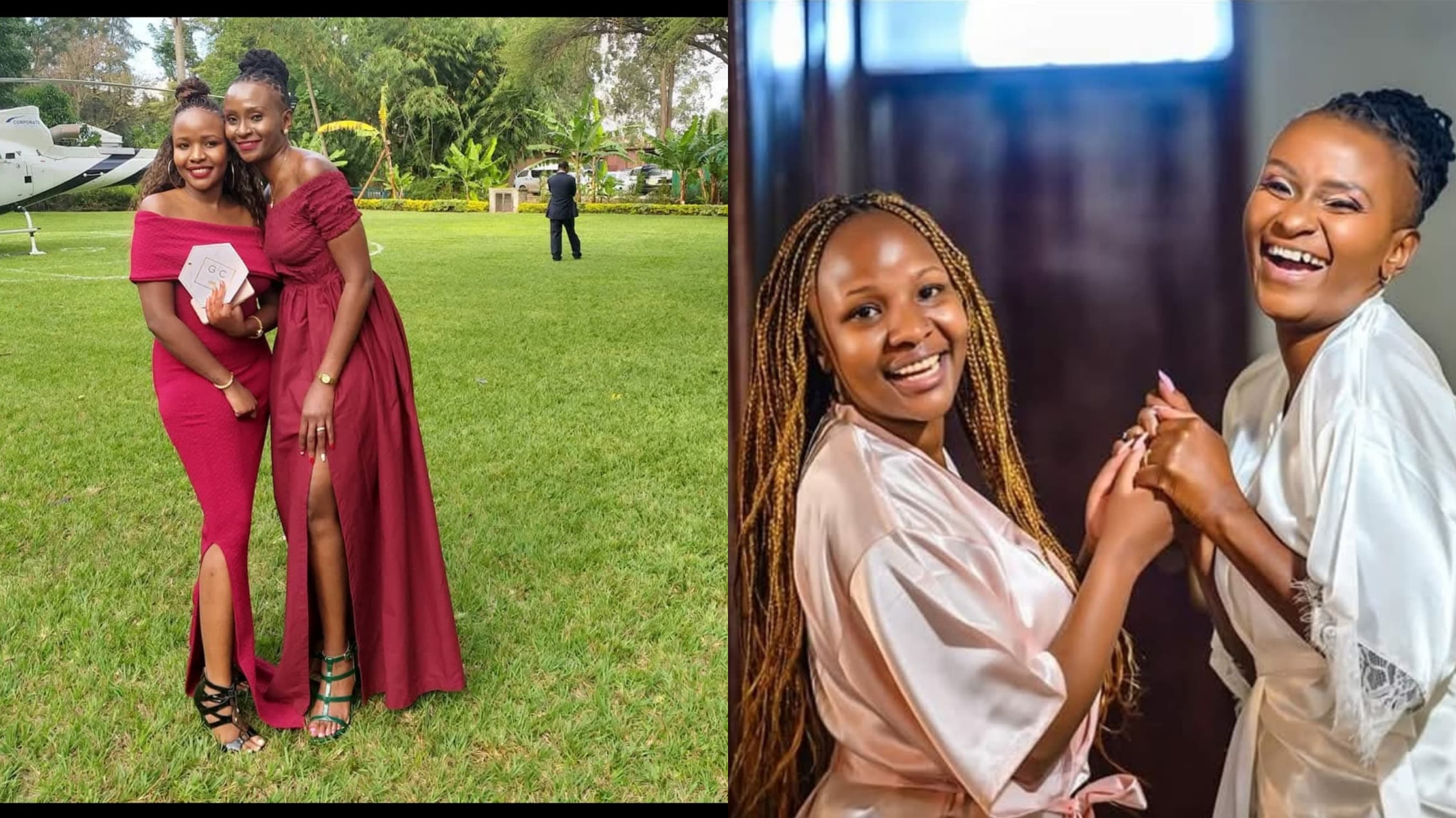 Esther Musila and her daughter Gilda