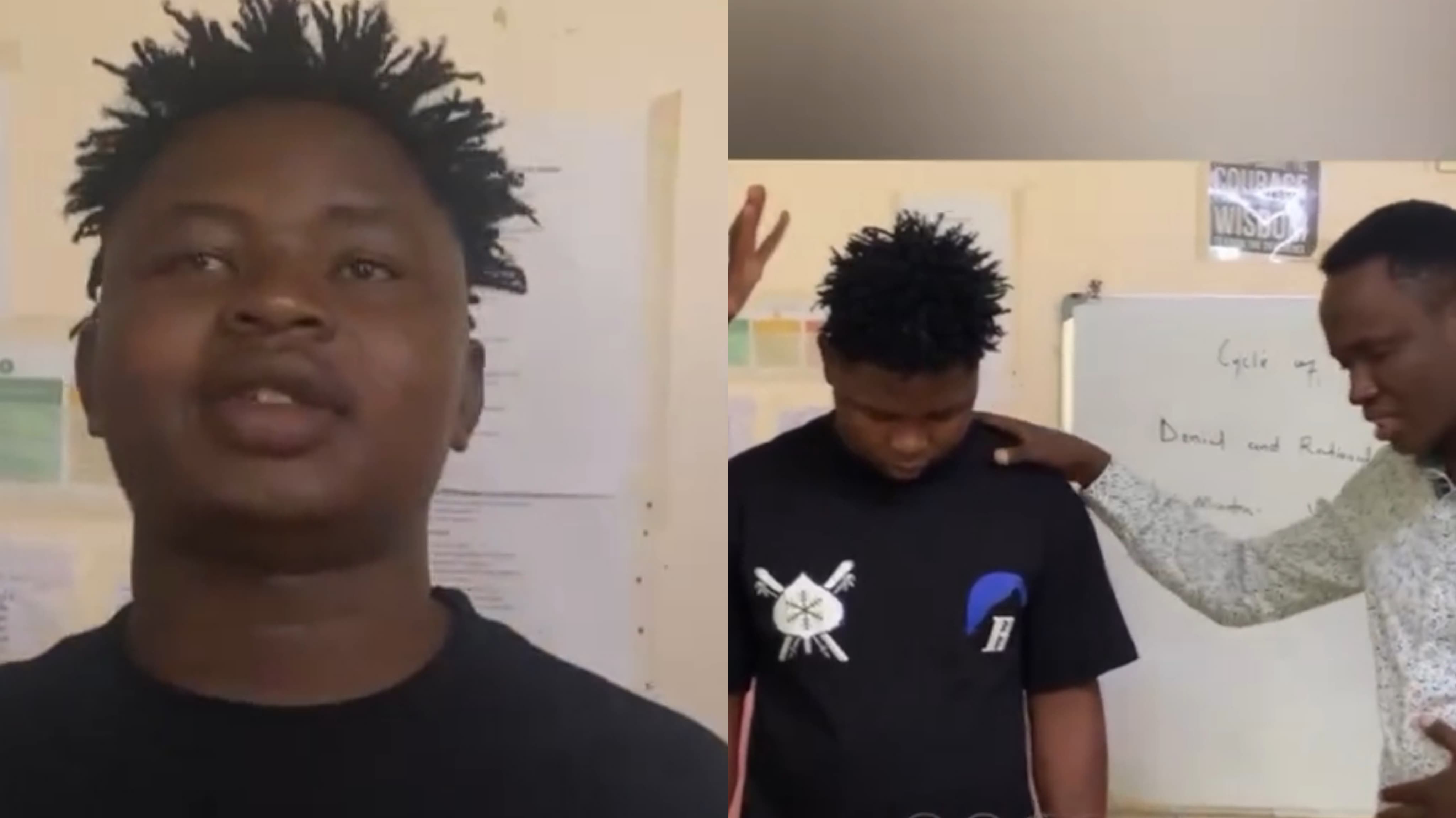 Stoopid boy dedicates his life to Christ