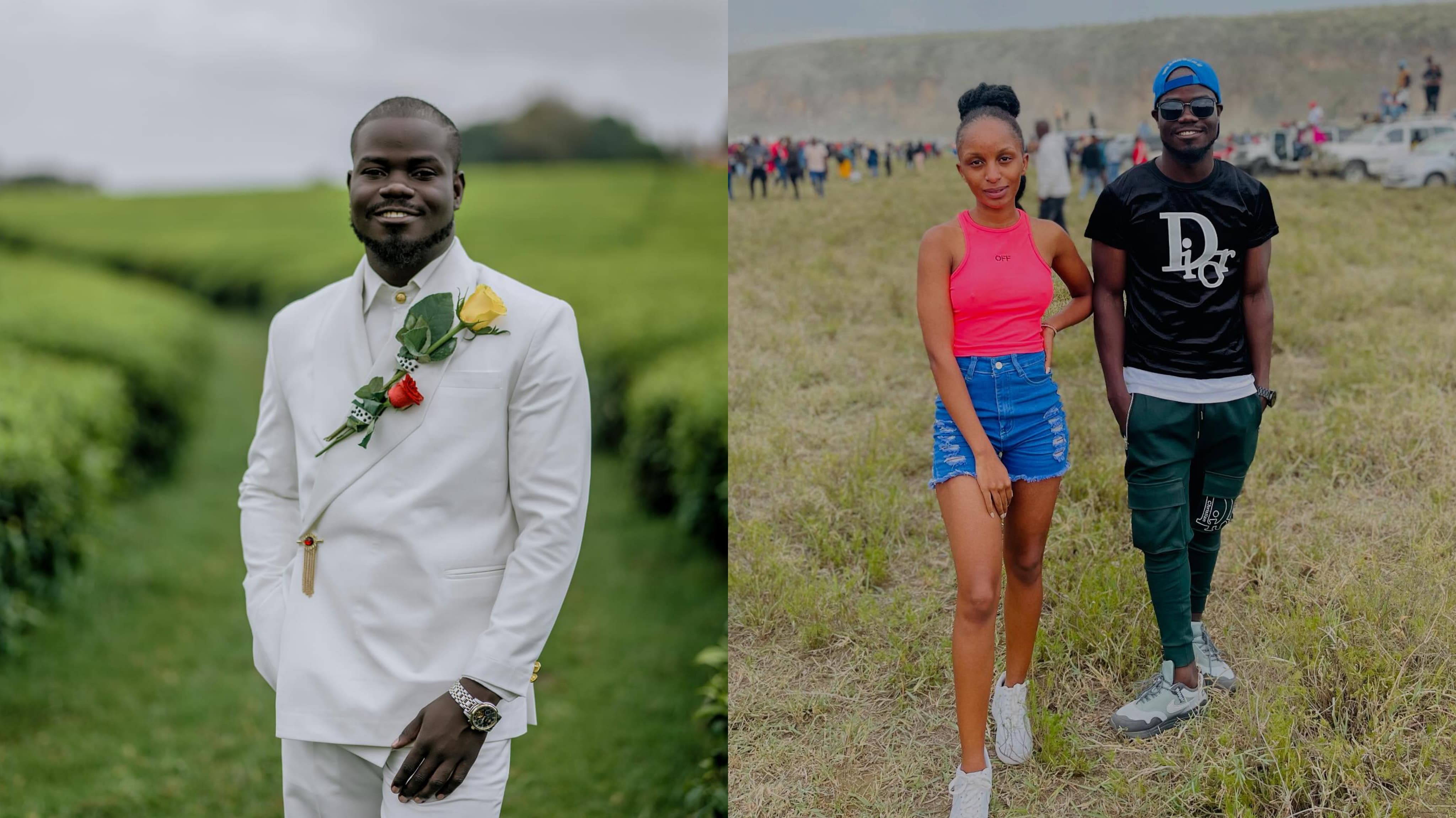 A collage of Mulamwah and Ruth K