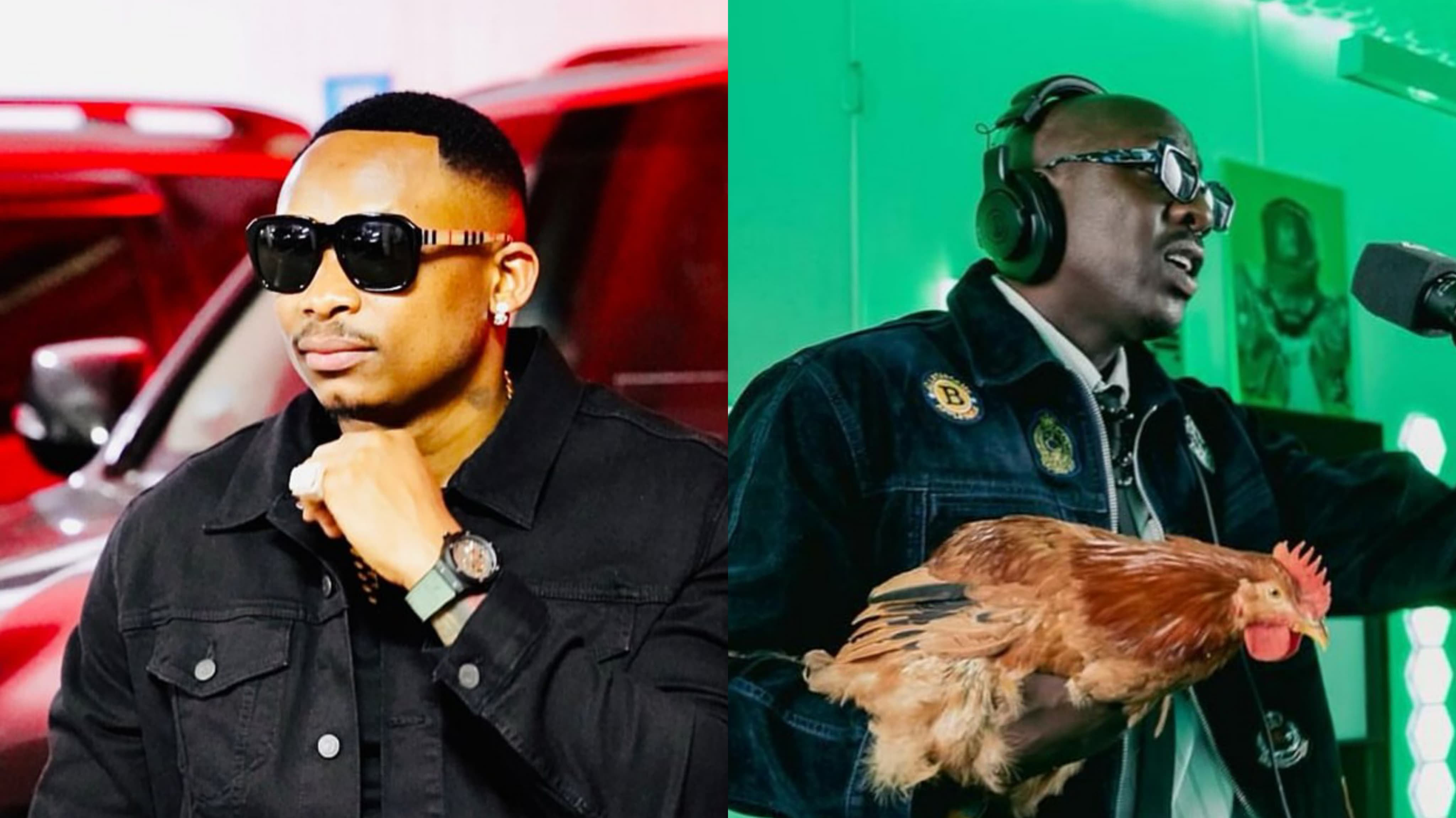 A collage of Otile Brown and Bien